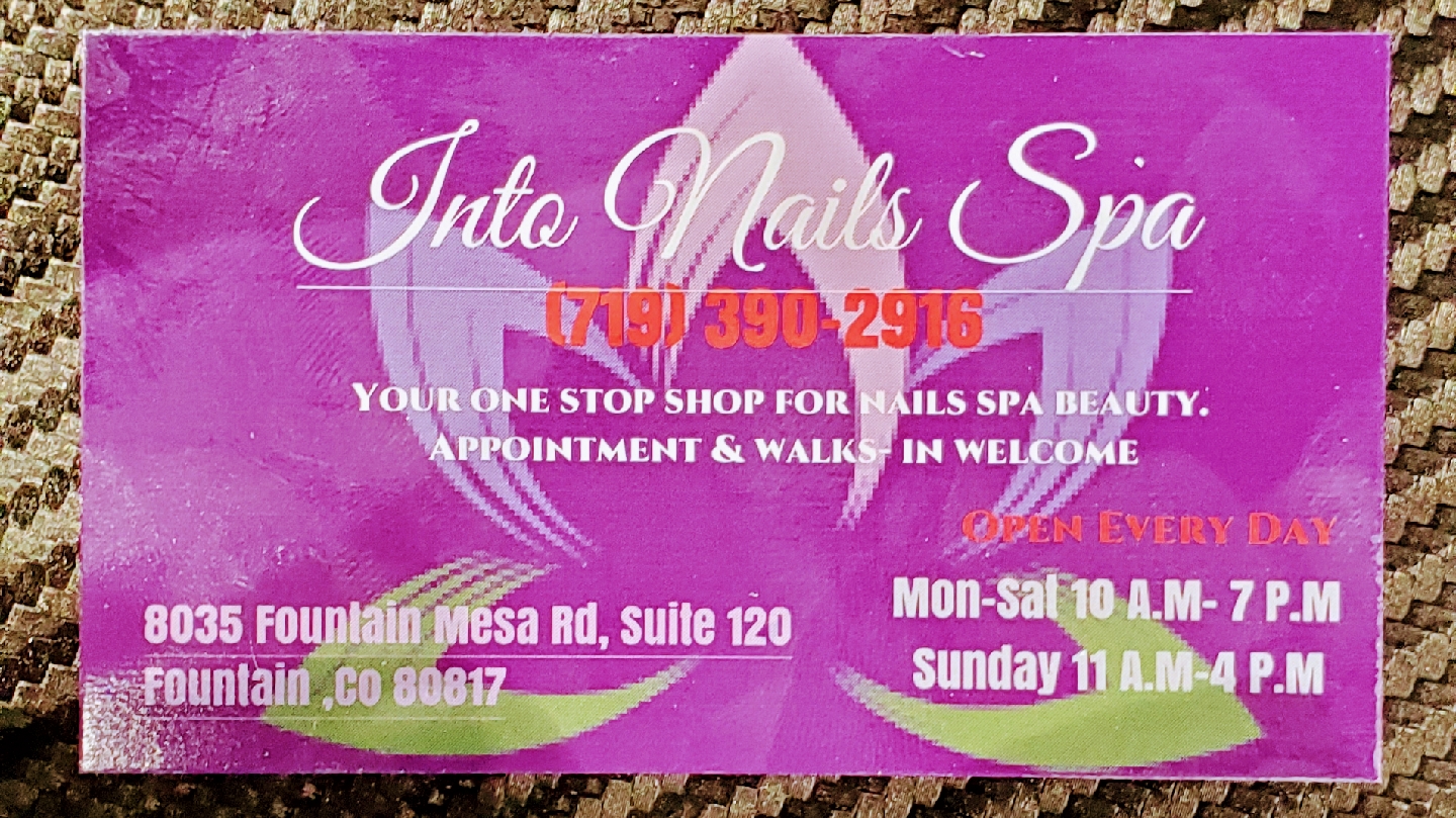 Into Nails spa logo